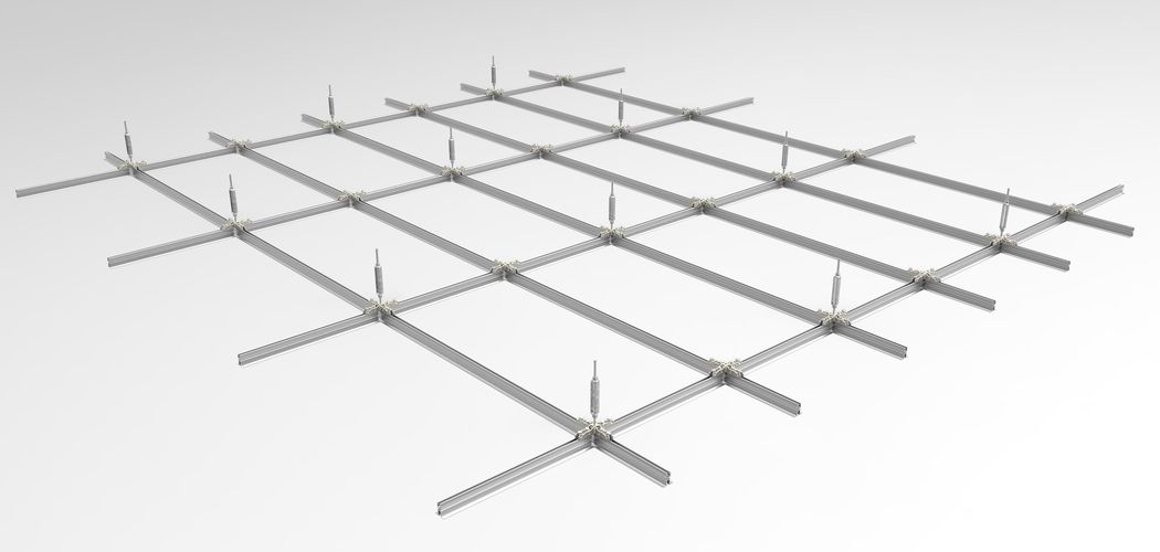 Daxten presents a flexible suspended ceiling system on stand D540 at DCW London