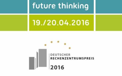 future thinking und Deutscher Rechenzentrumspreis 2016