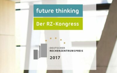 future thinking und Deutscher Rechenzentrumspreis 2017