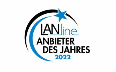 Abstimmung zum LANline Anbieter des Jahres 2022